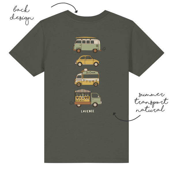 LoveBee T-Shirts | Transport | Forest Green