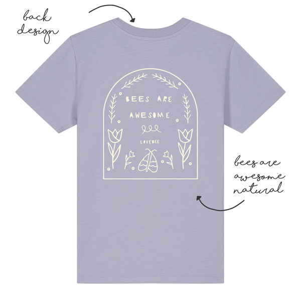 LoveBee T-Shirts | Bees are Awesome | Lavender