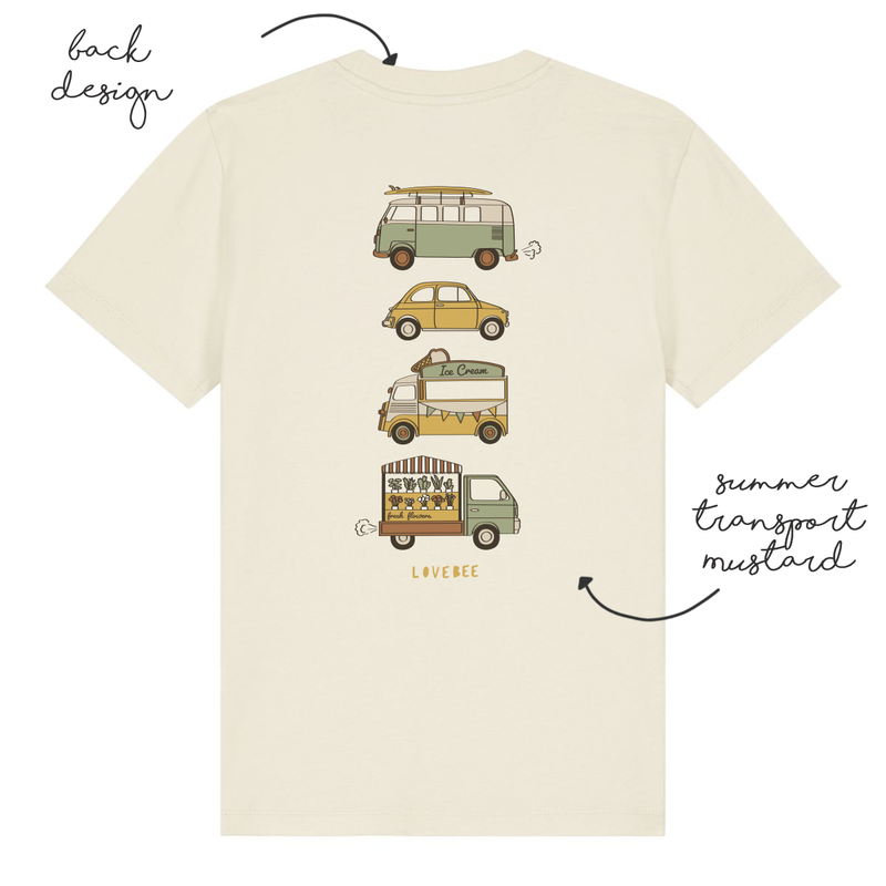 LoveBee T-Shirts | Transport | Natural