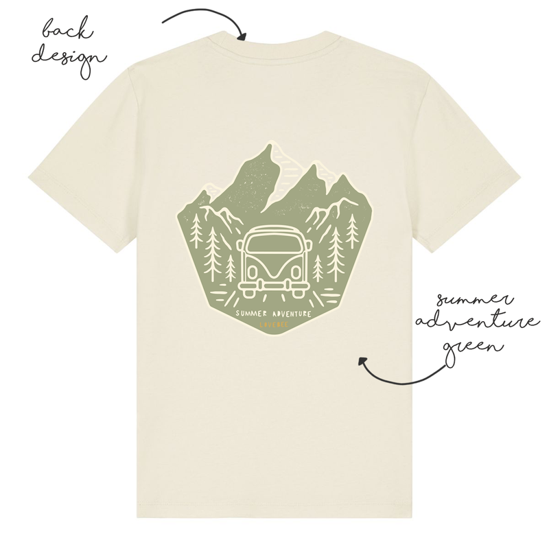 LoveBee T-Shirts | Summer Adventure | Natural Raw
