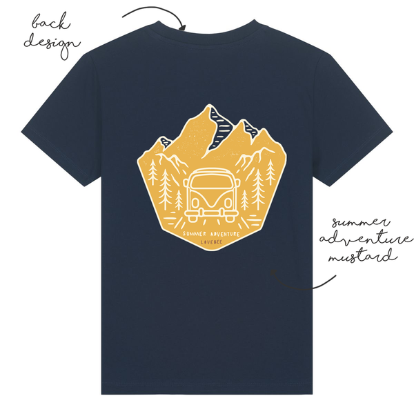 LoveBee T-Shirts | Summer Adventure | Navy