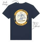 LoveBee T-Shirts | Life Is A Wave | Navy