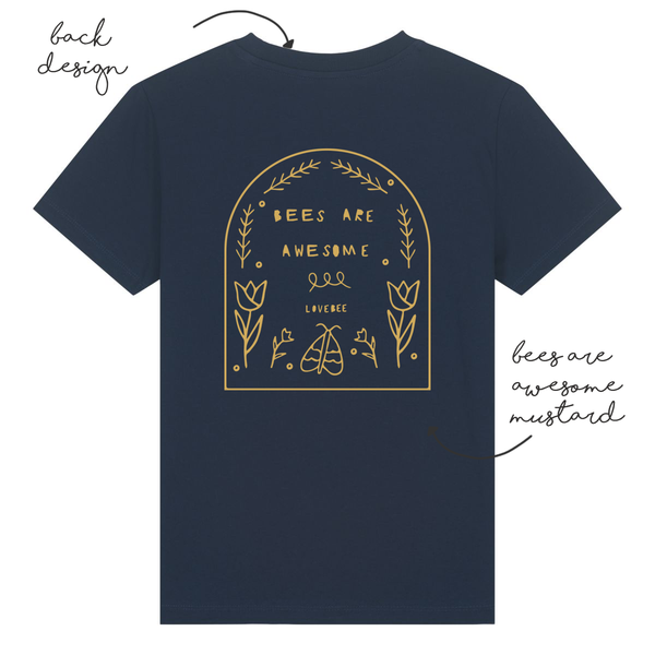 LoveBee T-Shirts | Bees are Awesome | Navy