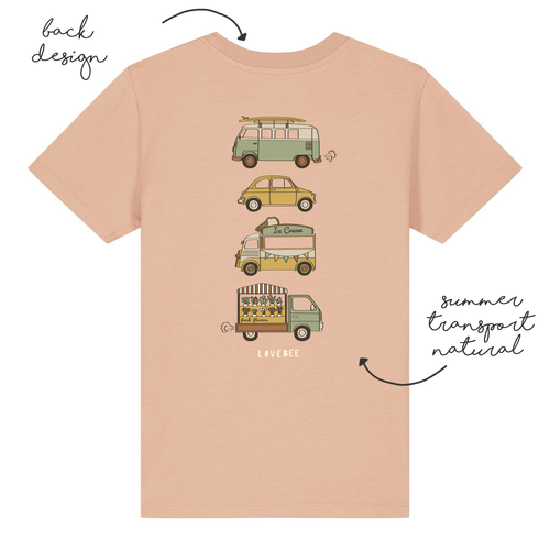 LoveBee T-Shirts | Transport | Peach