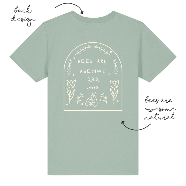 LoveBee T-Shirts | Bees are Awesome | Peppermint