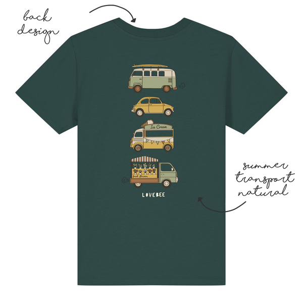 LoveBee T-Shirts | Transport | Sea Green