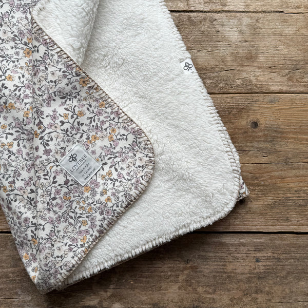 Petal Breeze Teddy Blanket