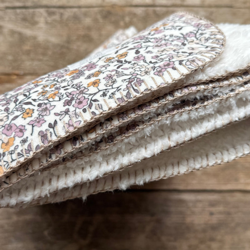 Petal Breeze Teddy Blanket