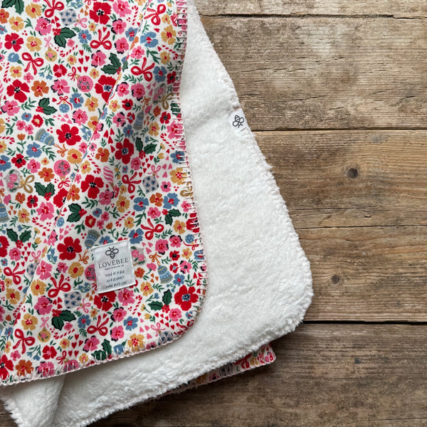 Merry Meadow Teddy Blanket