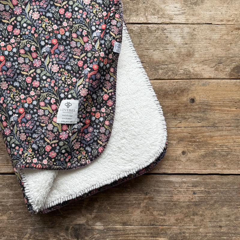 Midsummer Night Teddy Blanket