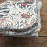 Ocean Life Teddy Blanket