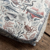 Ocean Life Teddy Blanket