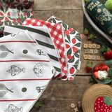 4-pack Dribble Bibs | LoveBee Tennis Club Collection