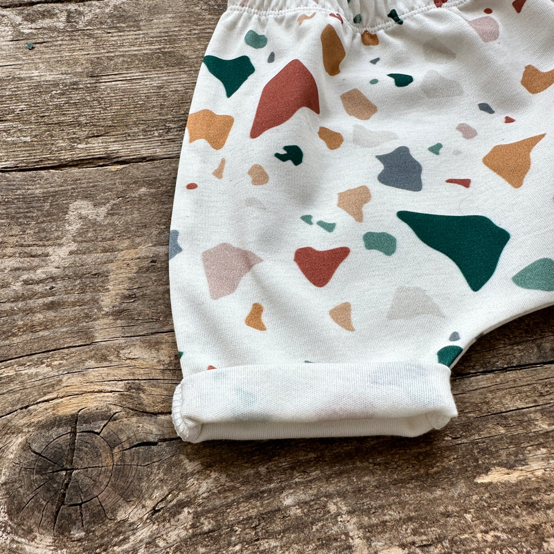 Terrazzo Rolled Shorts | Ready To Post