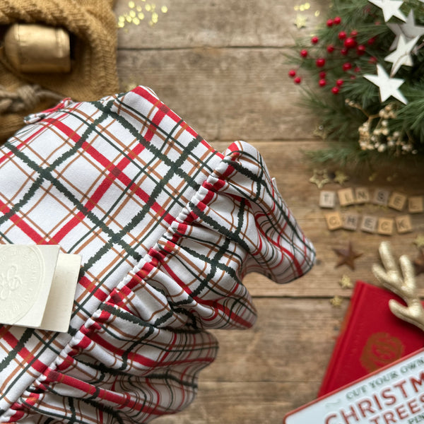 Tinsel Check Dress