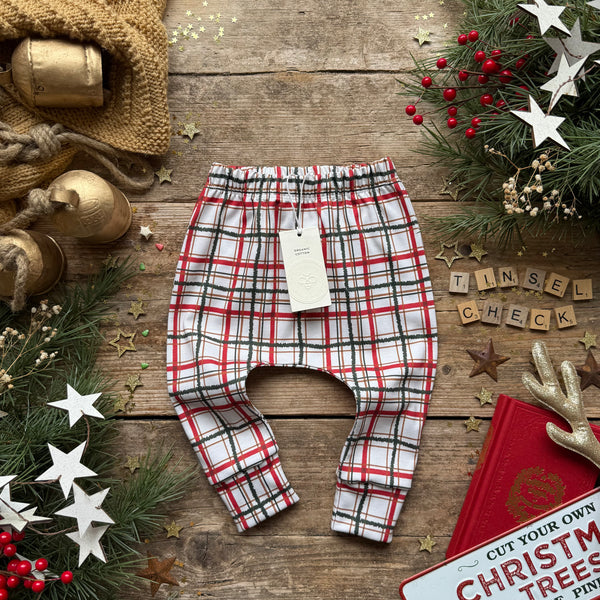 Tinsel Check Harem Leggings