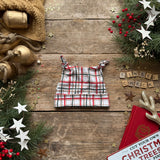 Tinsel Check Knotted Hats
