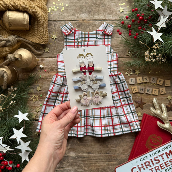 Tinsel Check | Style With Bee | MIMI & LULA