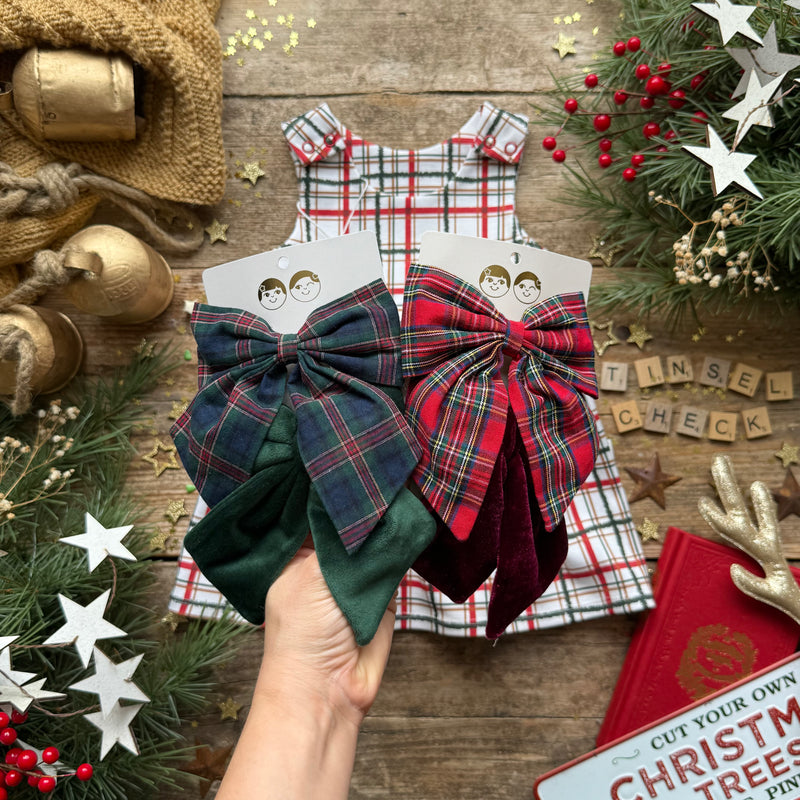 Tinsel Check | Style With Bee | MIMI & LULA