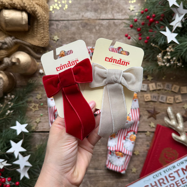 Red Santa Stripe | Style With Bee | Condor Bows