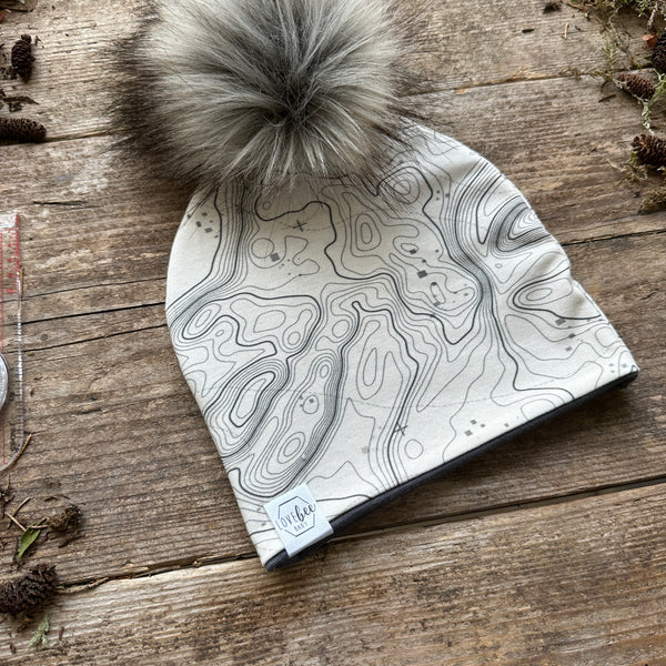 Topography Bobble Hat