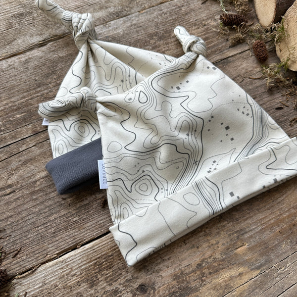 Topography Knotted Hat