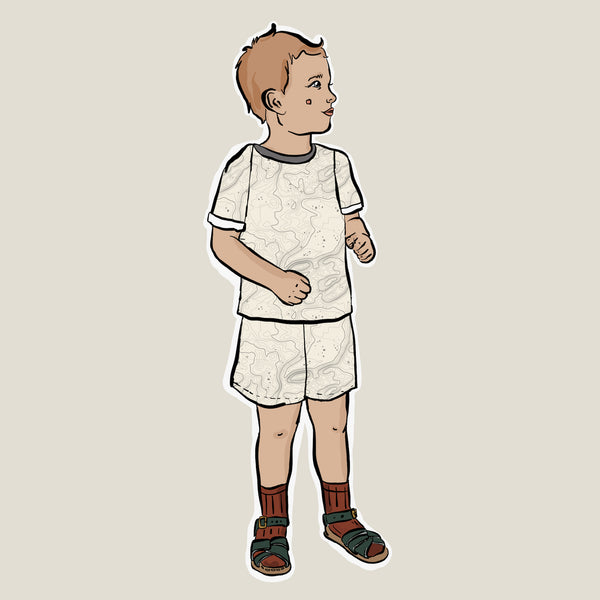Topography BeeJamas | Summer Short