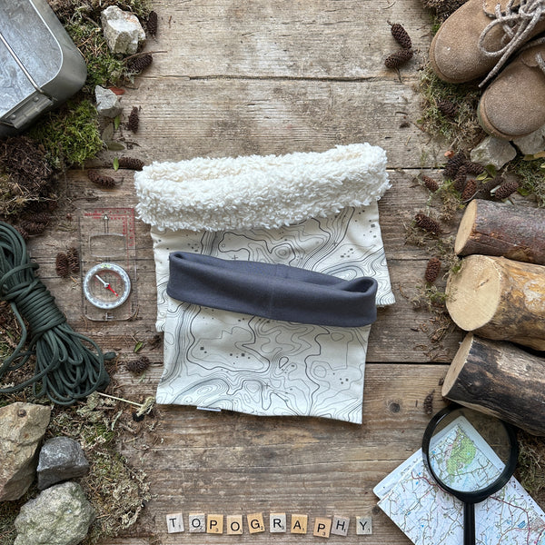 Topography Printed Snood