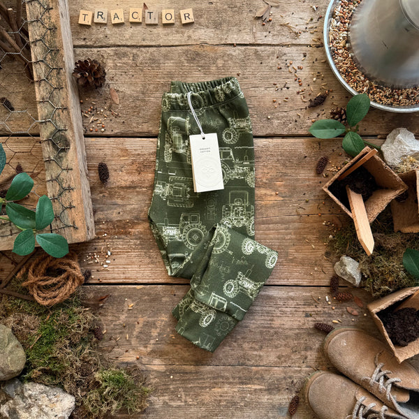 Tractor Blueprint Slim Leggings | Ready To Post