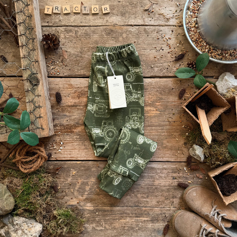Tractor Blueprint Slim Leggings | Ready To Post
