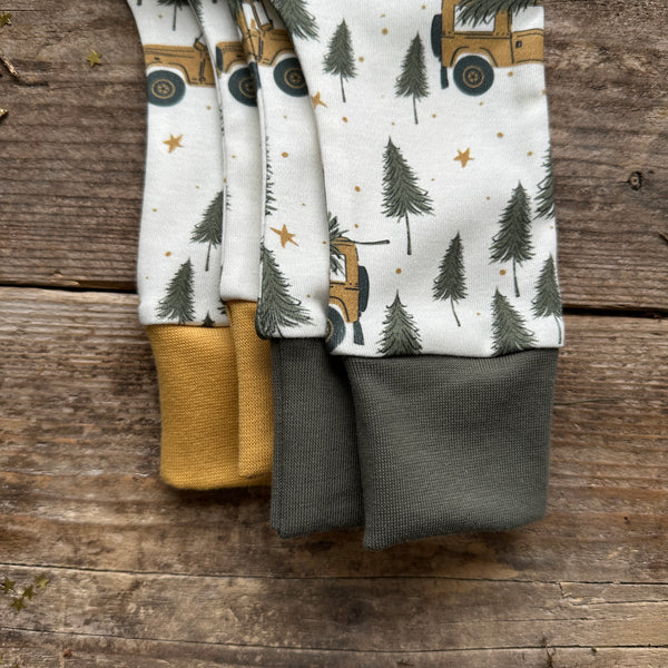 Tree Farm Truck Womens BeeJamas | Cosy Long