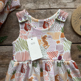 Tropical Art Dress | Ready To Post