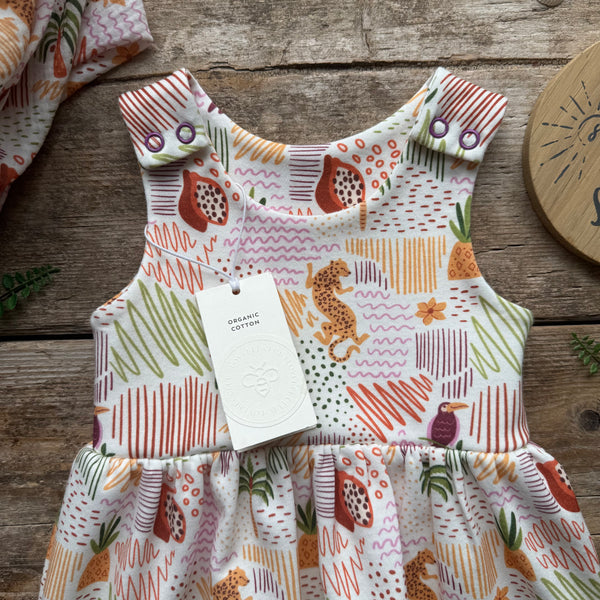 Tropical Art Dress | Ready To Post