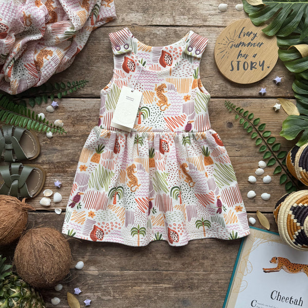 Tropical Art Dress | Ready To Post