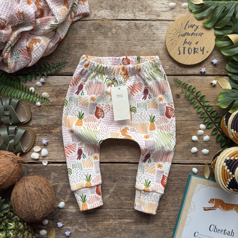 Tropical Art Harem Leggings | Ready To Post