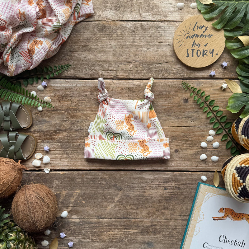Tropical Art Knotted Hats