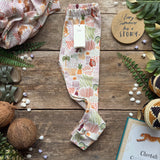 Tropical Art Slim Leggings