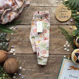 Tropical Art Slim Leggings