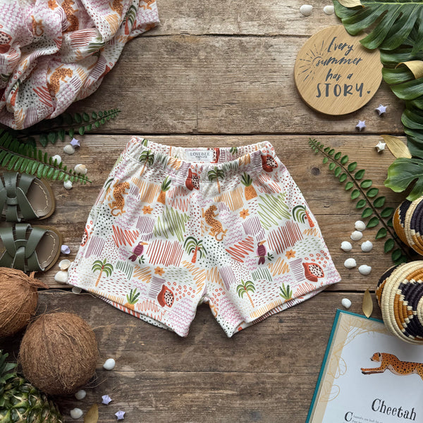 Tropical Art Shorts | Ready To Post