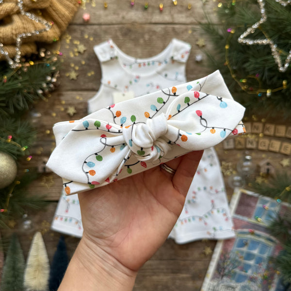 Twinkle Tangle Knot Bow Headband