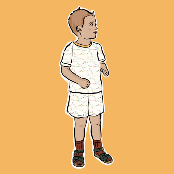 Twinkle Tangle Short Set