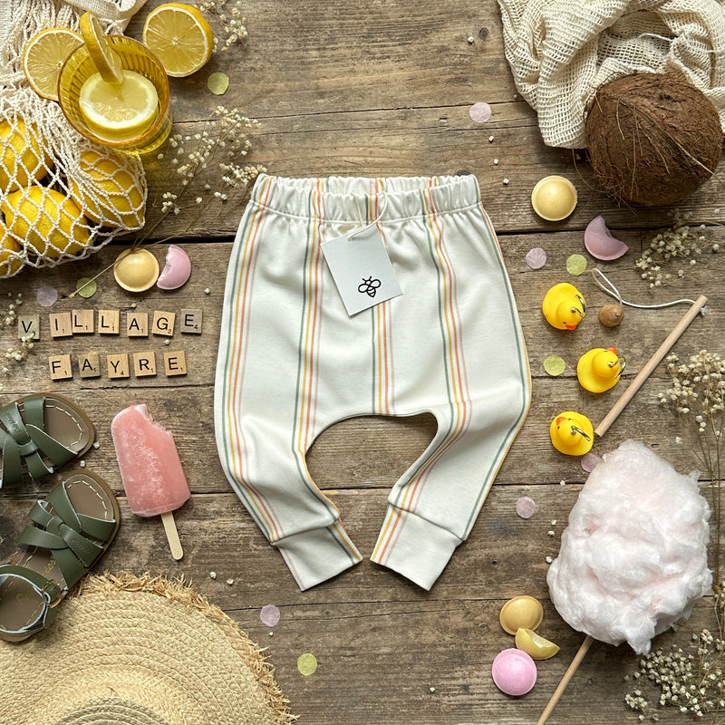 Village Fayre Stripe Harem Leggings | Ready To Post