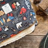 Wild Roamers Teddy Blanket
