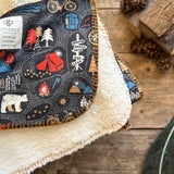 Wild Roamers Teddy Blanket