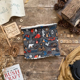 Wild Roamers Printed Snood