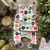 Wilderness Badges (Day) Footed Romper