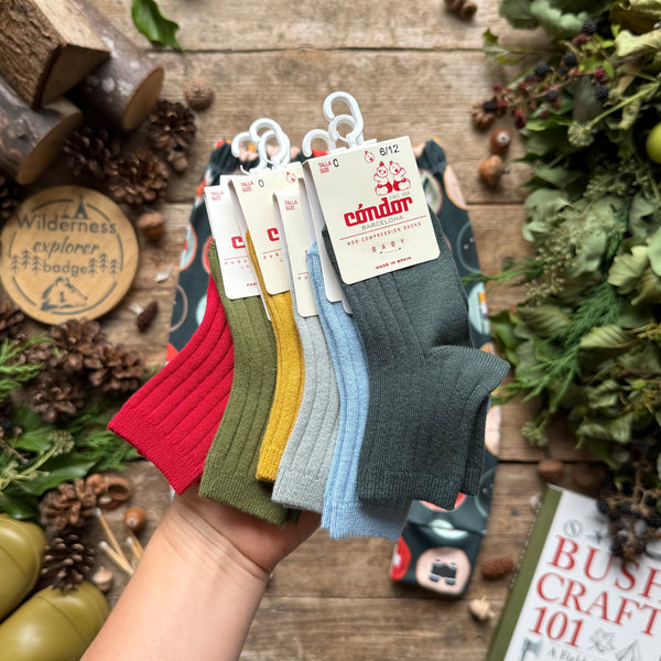 Wilderness Badges (Night) | Style With Bee | Socks