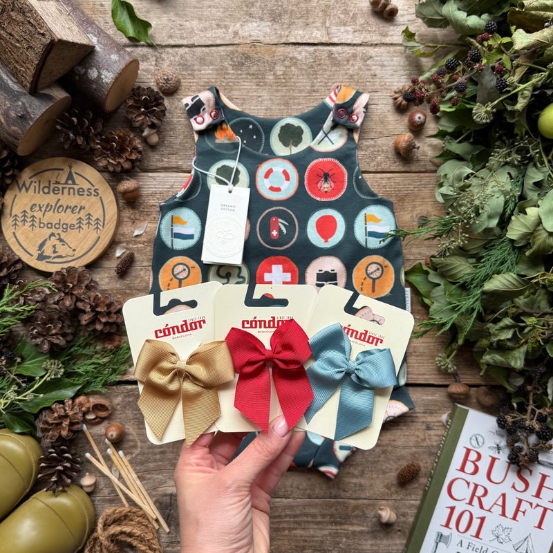 Wilderness Badges (Night) Bloomer Romper