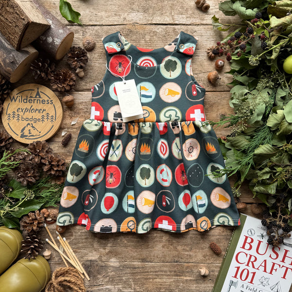 Wilderness Badges (Night) Dress