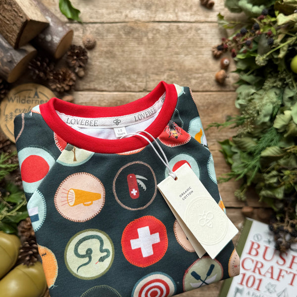 Wilderness Badges (Night) T-shirts